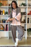 Terry B Classic Sweatshirt Rosewater